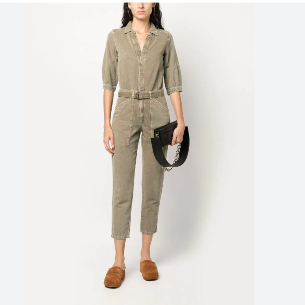 ba&sh Olive Jumpsuit